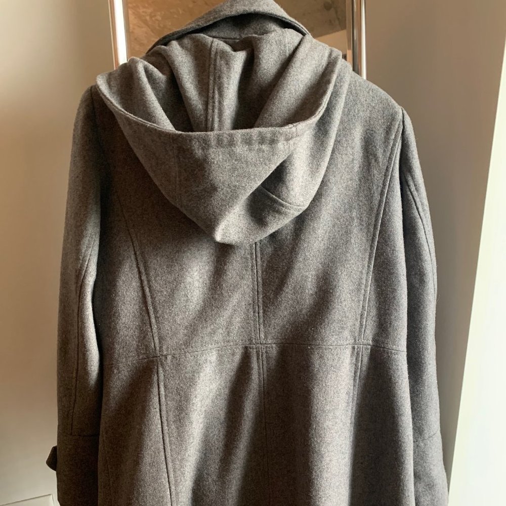 MICHAEL Michael Kors Hooded Stand-Collar Coat